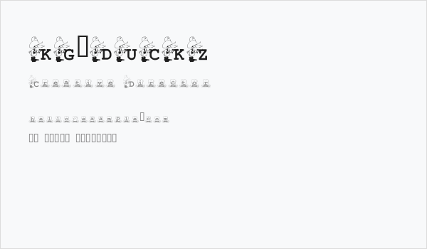 KG_DUCKZ Business Card