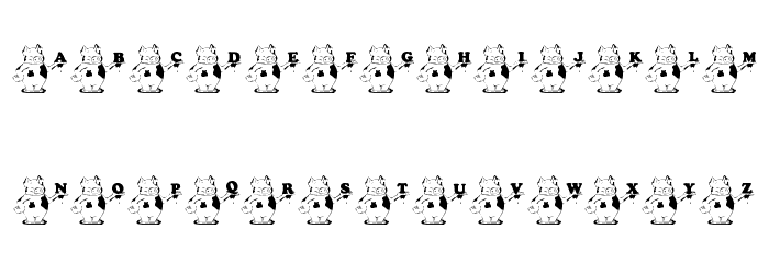 KG_PIGGIES Font OTHER CHARS
