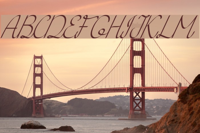 KH Erza Script Italic Font examples