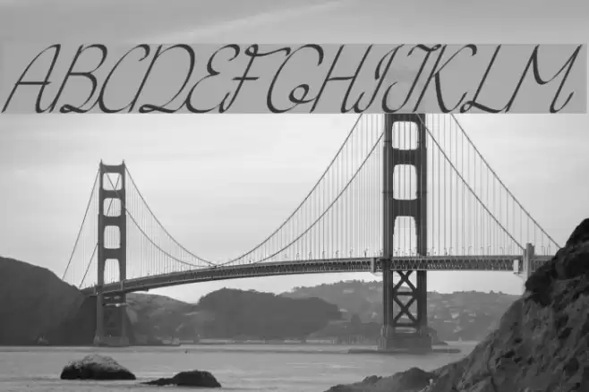 KH Erza Script Italic Font examples