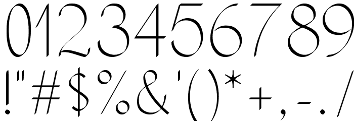 KH Erza Script Font OTHER CHARS