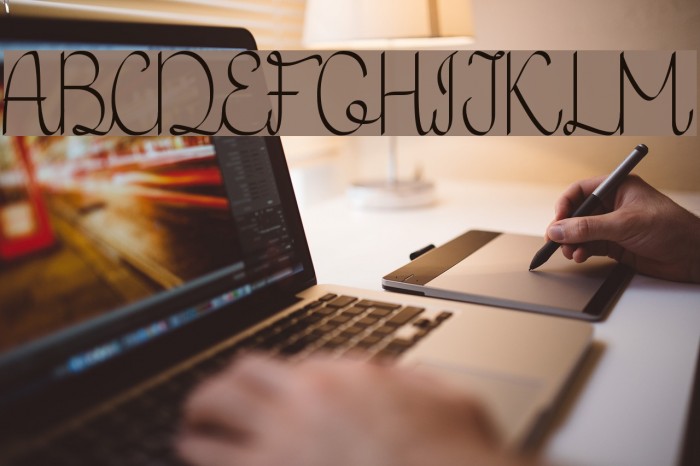 KH Erza Script Font examples