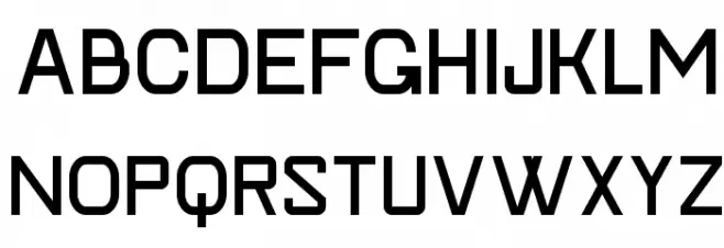 KH Faygt SP Caratteri MAIUSCOLE