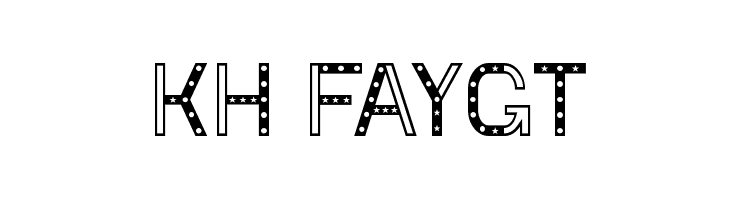 KH Faygt Font