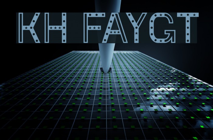 KH Faygt Font examples