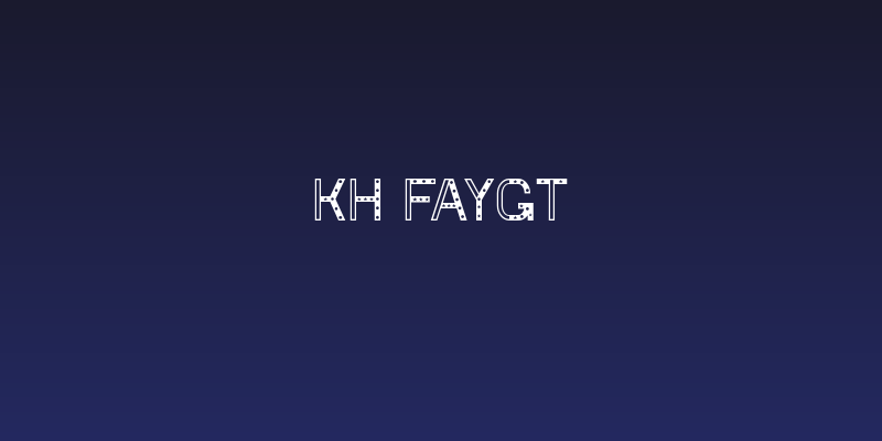 KH Faygt Social Header