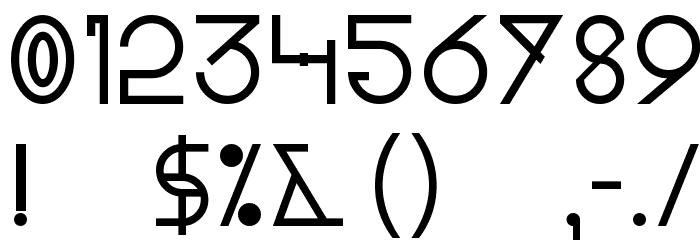 KH Idonx Font OTHER CHARS