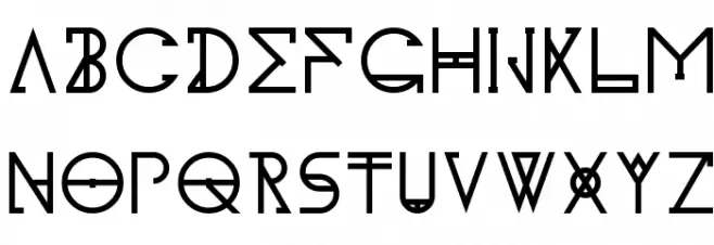 KH Idonx 字体 大写