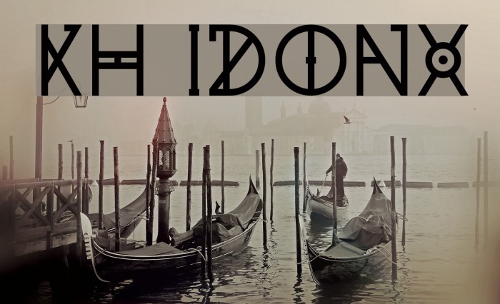 KH Idonx Font examples