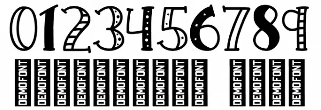 KH Prickles Demo Regular Font OTHER CHARS