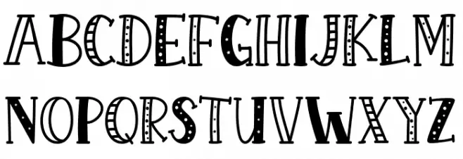 KH Prickles Demo Regular Schriftart Groß