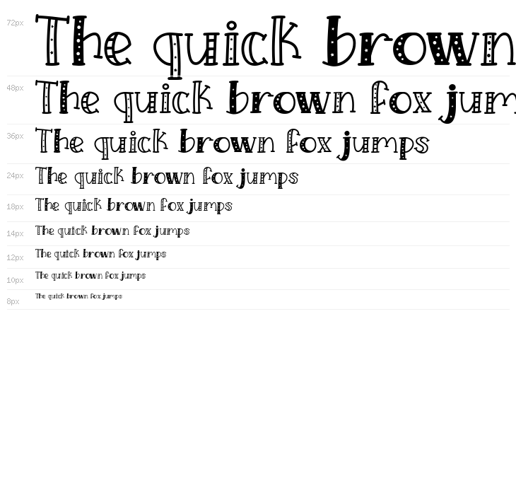 KH Prickles Demo Regular Waterfall