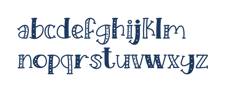 KH Prickles Demo Regular Lowercase