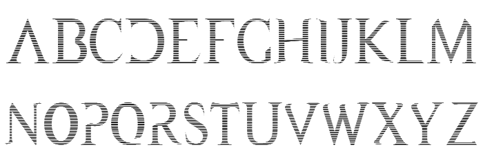 KH Tempery FSS Font LOWERCASE