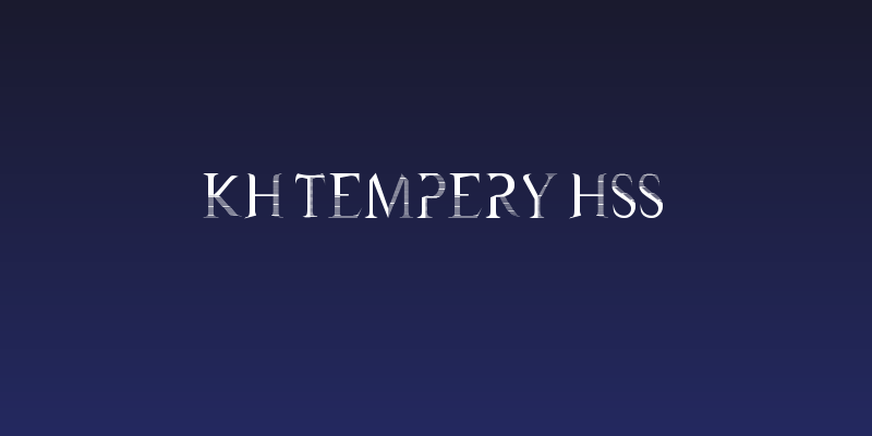 KH Tempery HSS Social Header