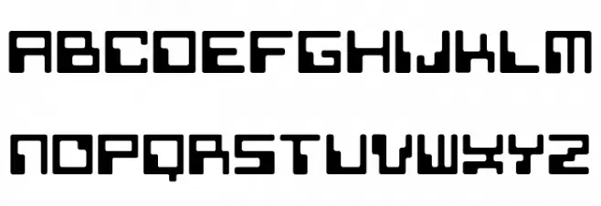 KHData Regular 字体 大写