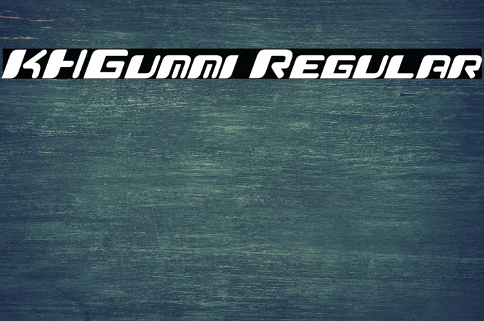 KHGummi Regular Example 3
