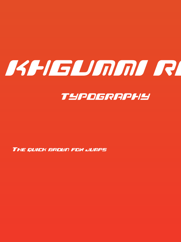 KHGummi Regular Poster