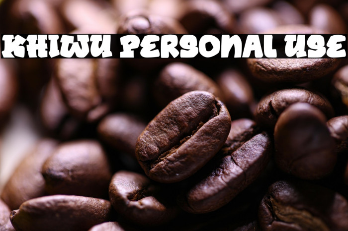 KHIWU Personal Use Example 3