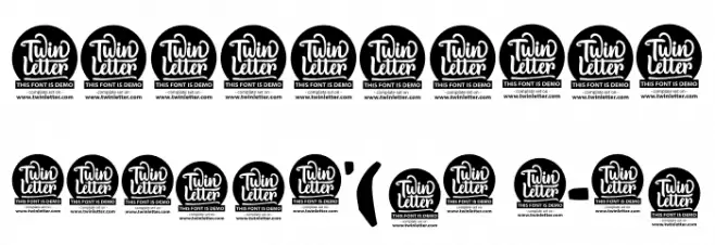 KHIWU Thin Personal Use Font OTHER CHARS