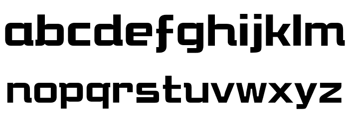 KHMenu Bold Font LOWERCASE