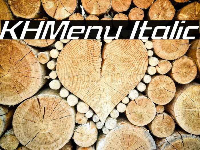 KHMenu Italic Example 3