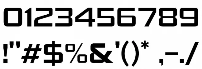 KHMenu Regular Font OTHER CHARS