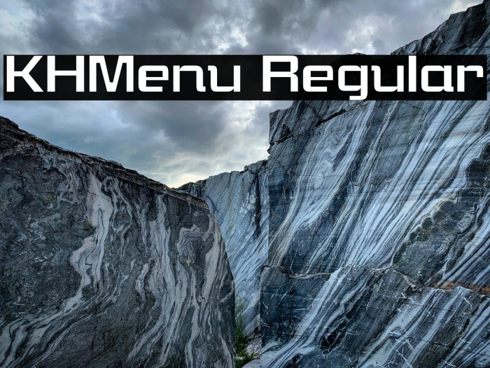 KHMenu Regular Example 1