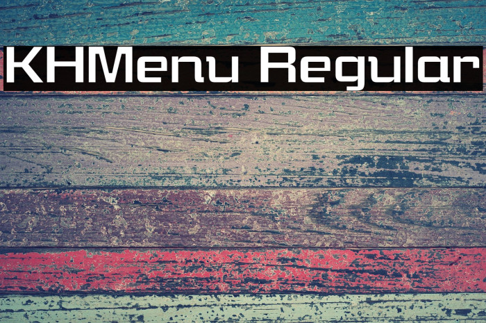 KHMenu Regular Example 3