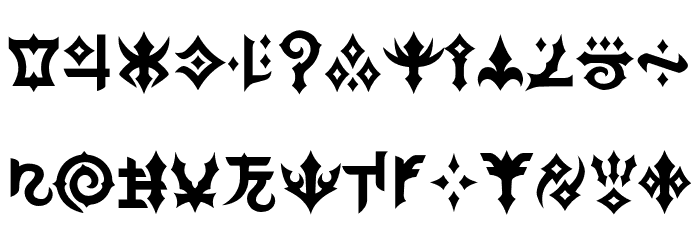 KHScala Regular Font LOWERCASE