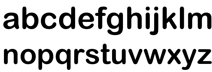 Kh Baphnom 08 RongDomrey Font LOWERCASE
