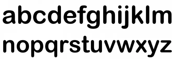 Kh Baphnom 08 RongDomrey Font LOWERCASE