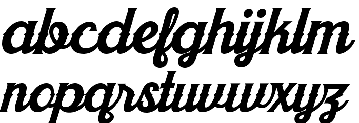 Khadija Spurs 1 Font LOWERCASE