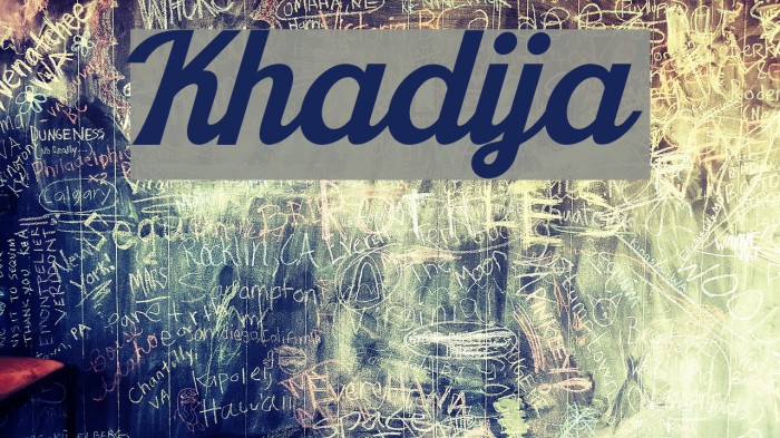 Khadija Example 3