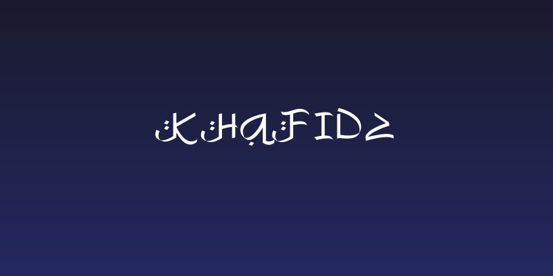 Khafidz Social Header