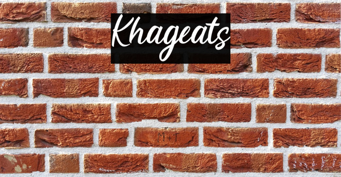 Khageats Example 1