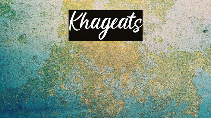 Khageats Example 3