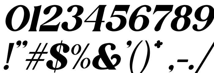 Khalasti Italic Font OTHER CHARS