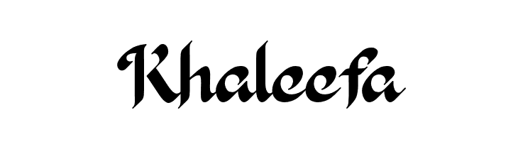 Khaleefa  لخطوط تنزيل