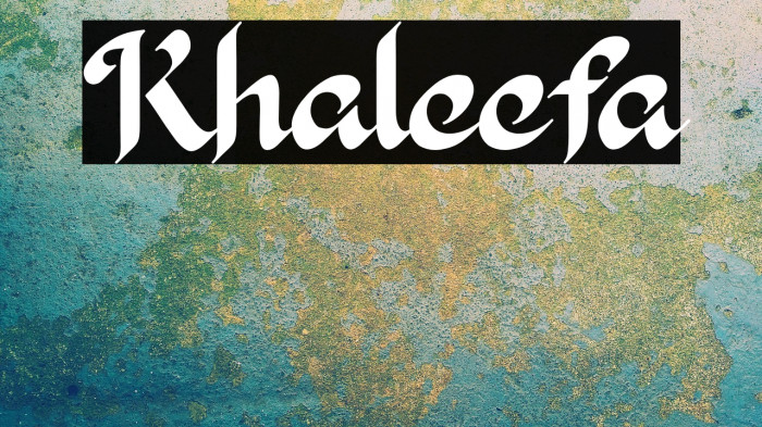Khaleefa Example 2