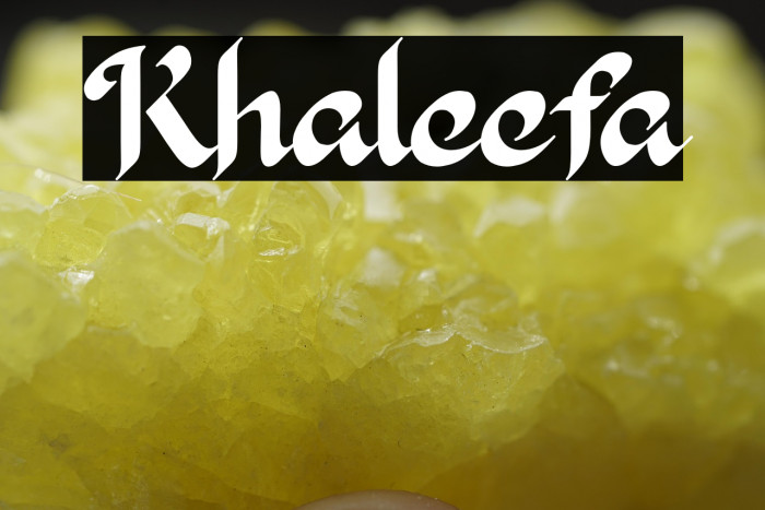 Khaleefa Example 3