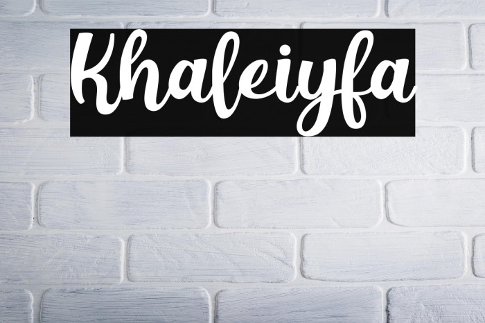 Khaleiyfa Example 1