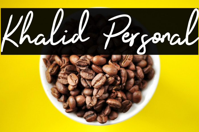 Khalid Personal Example 2