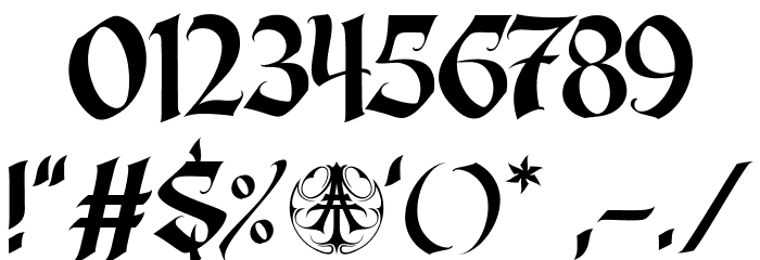 KhalifPersonalUseOnly-Regular Font OTHER CHARS