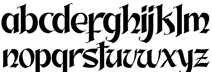 KhalifPersonalUseOnly-Regular Font LOWERCASE