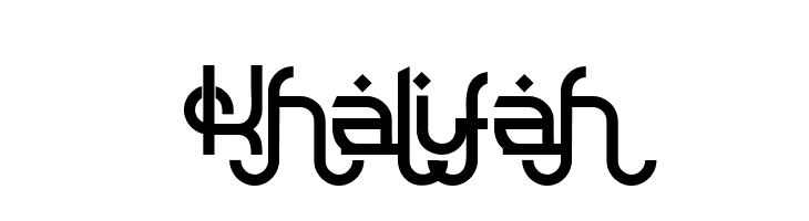 Khalifah  नि: शुल्क फ़ॉन्ट्स डाउनलोड