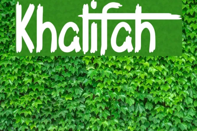 Khalifah Example 2