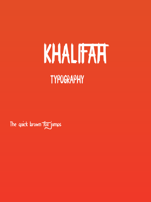 Khalifah Poster