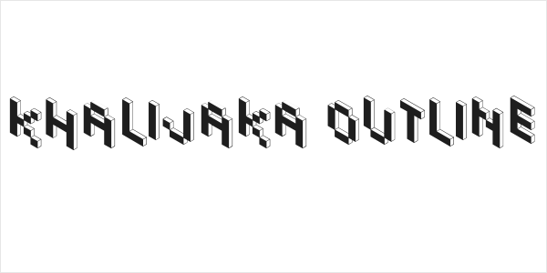 Khalijaka Outline Logo