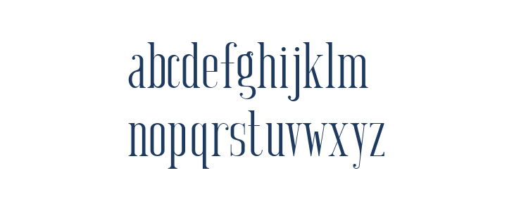 Khalisa_DEMO Regular Lowercase